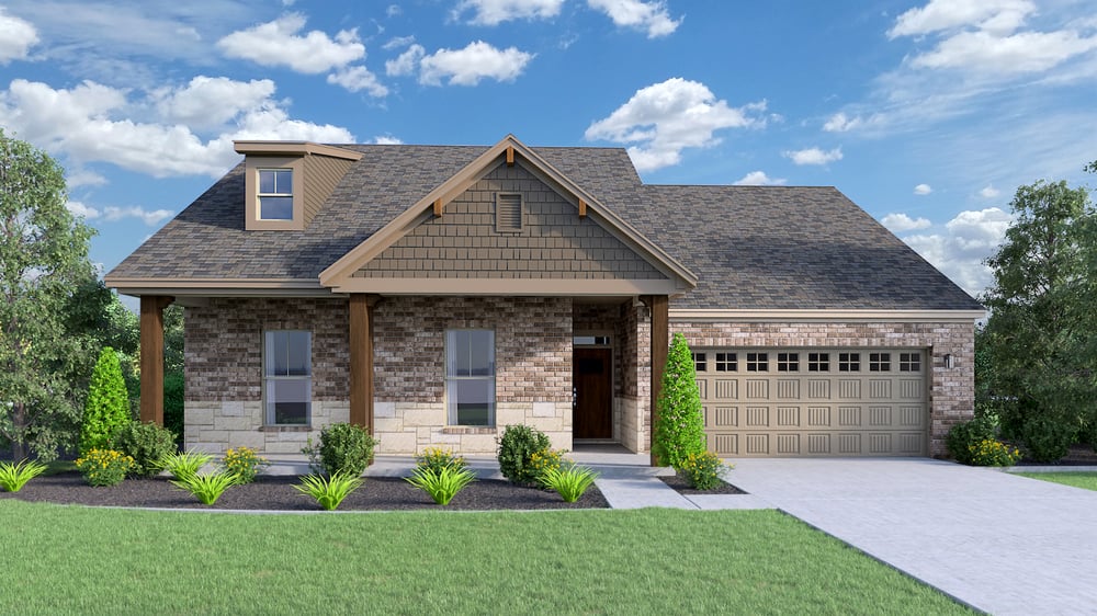 Bankhead Legacy Floor Plan (Hedgefield Custom Homes North Texas)