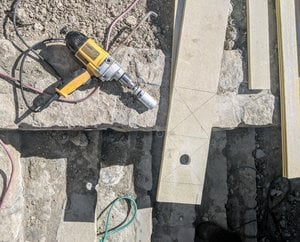 drill on ground