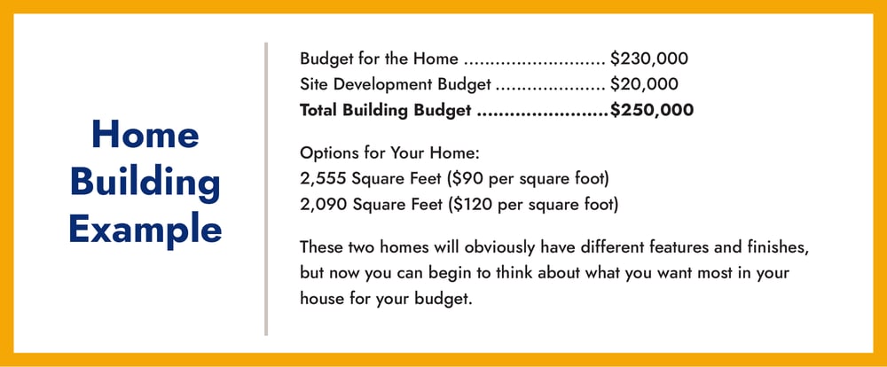 home building example info box