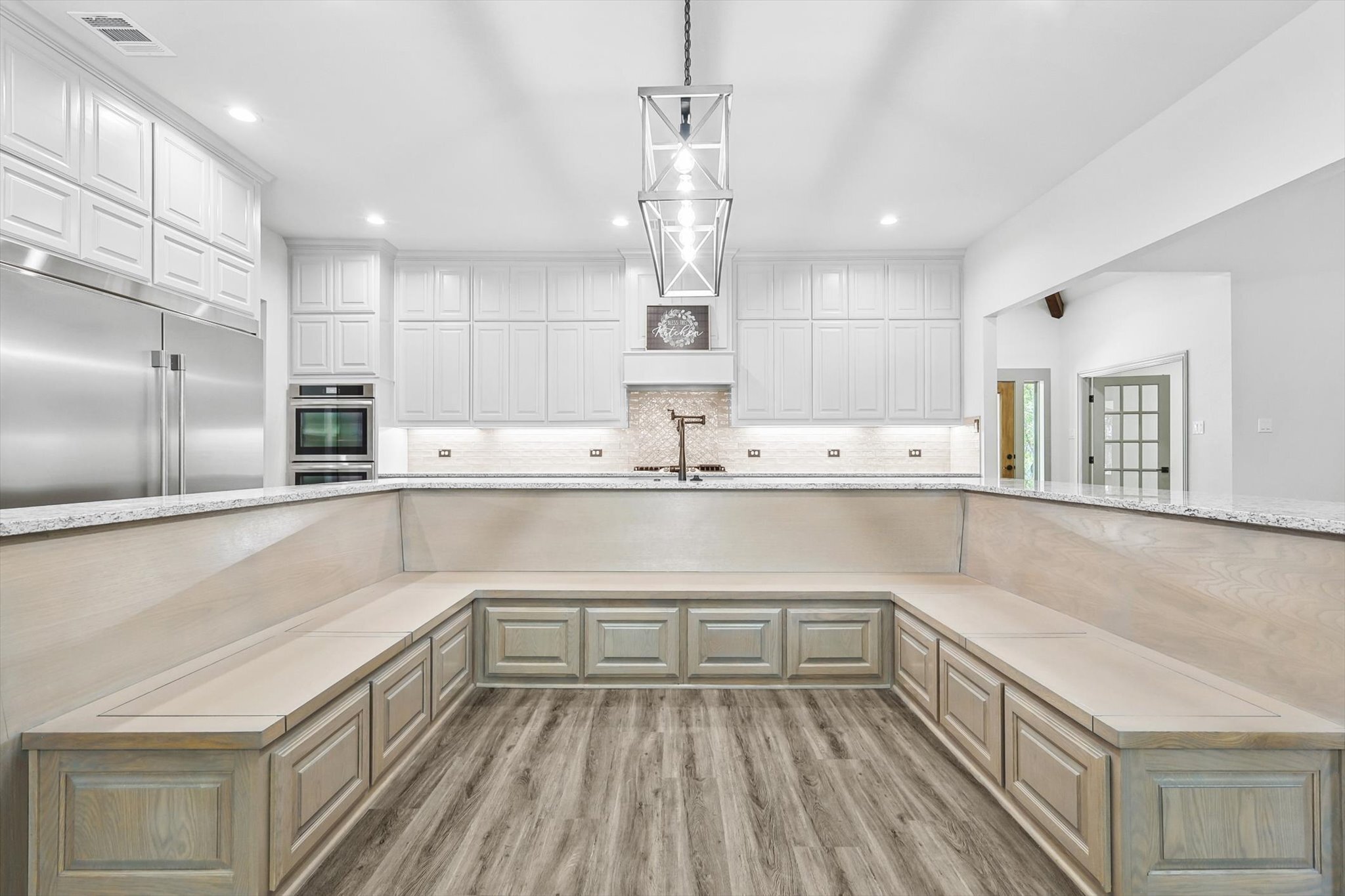 Custom Kitchen Banquette Seating