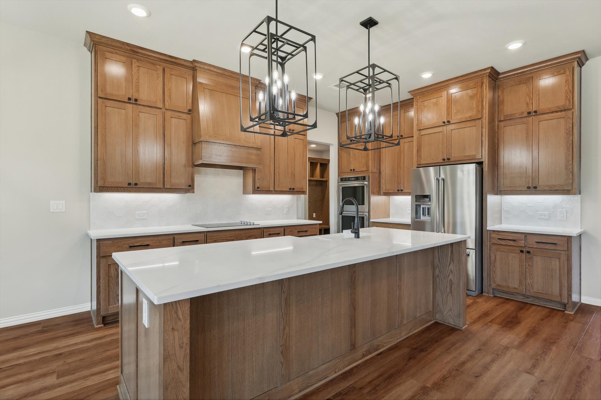 Hamilton kitchen solid white oak